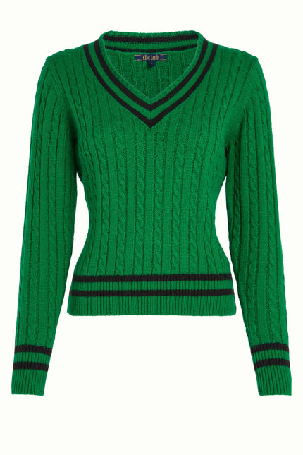 King Louie V Neck Top - College