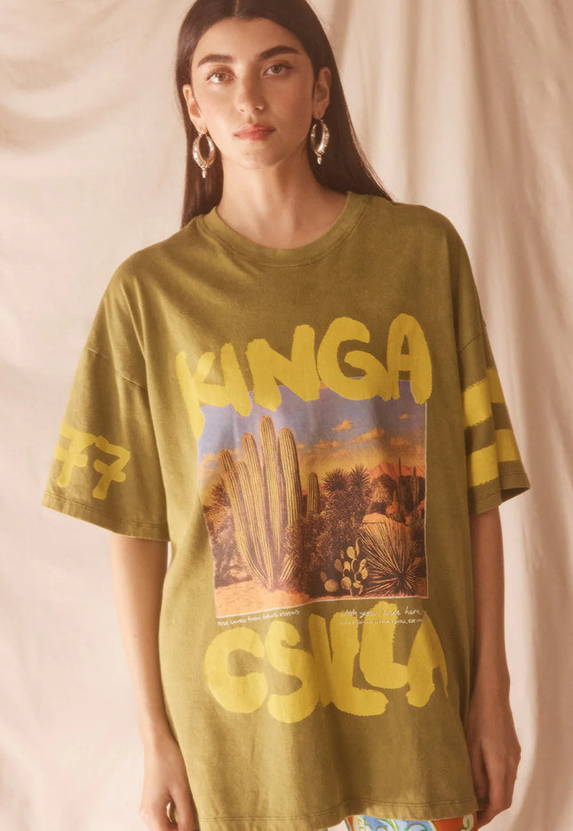 Kinga Csilla Cacto Jardim Tee
