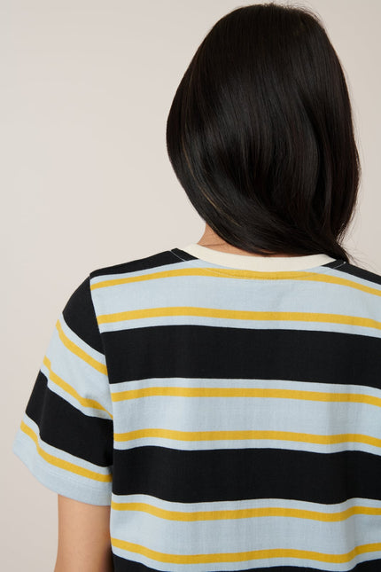 Kowtow Sideline Tee - Rugby Stripe