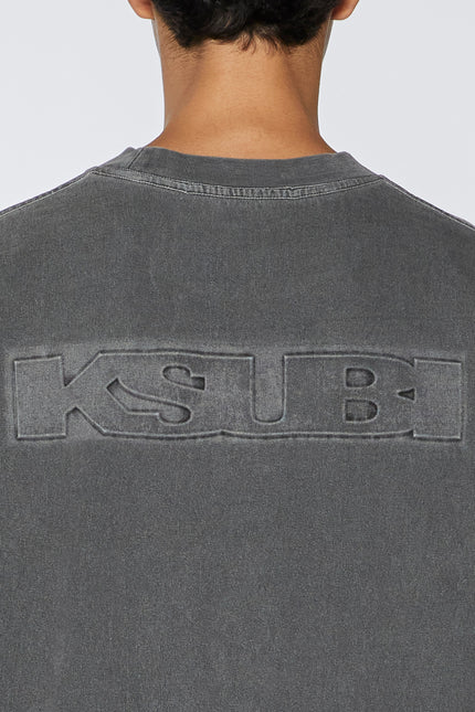 Ksubi Intruder Ekcess SS Tee - Charcoal