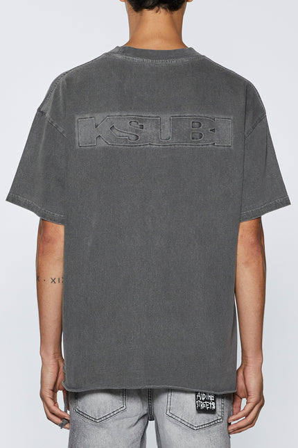 Ksubi Intruder Ekcess SS Tee - Charcoal