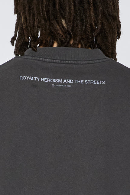 Ksubi Kingdom Ekcess SS Tee - Faded Black
