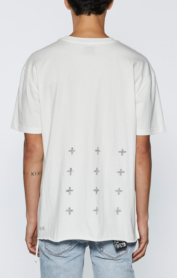 Ksubi Noize Biggie SS Tee - Vintage White