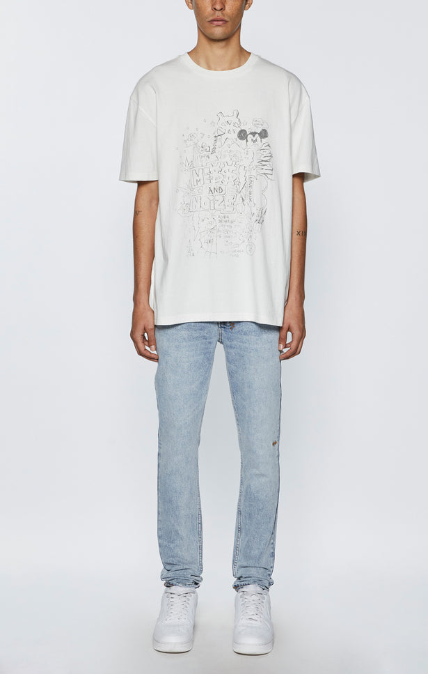 Ksubi Noize Biggie SS Tee - Vintage White