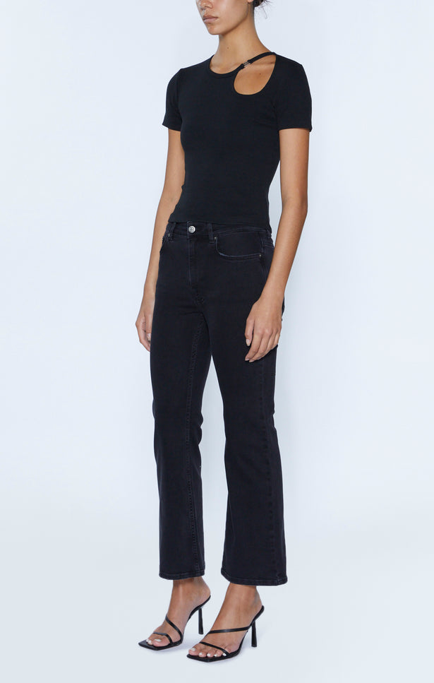Ksubi Soho Crop - Stealth