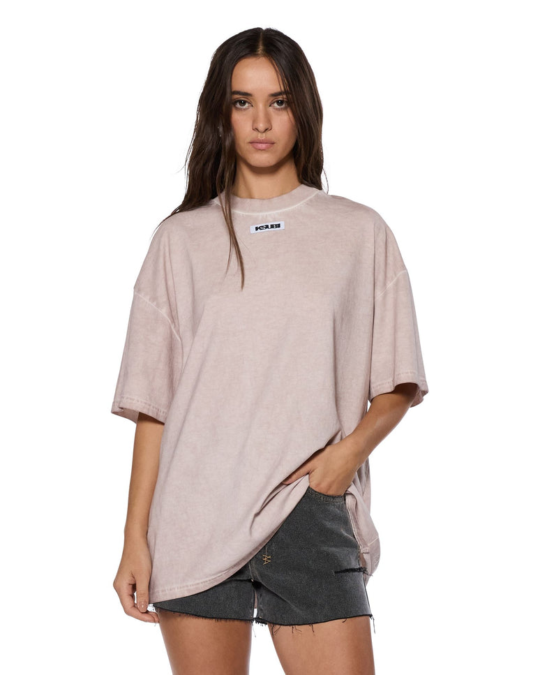 Ksubi Labels Boyfriend SS Tee - Bloom