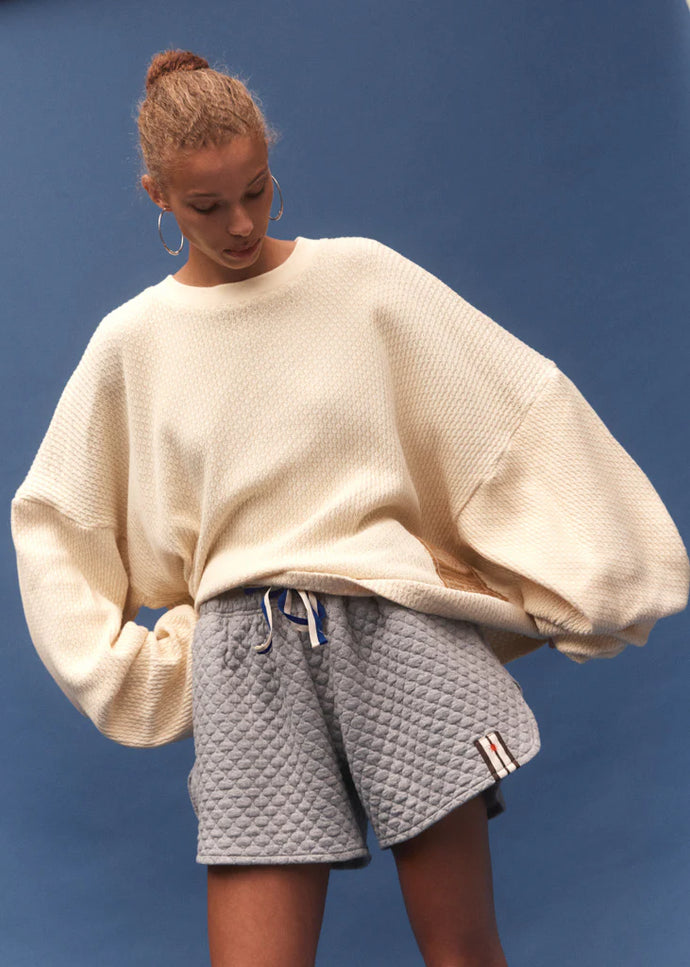 Kinga Csilla Pomiciare Canto Knit Jumper - 100% Cotton - Cream
