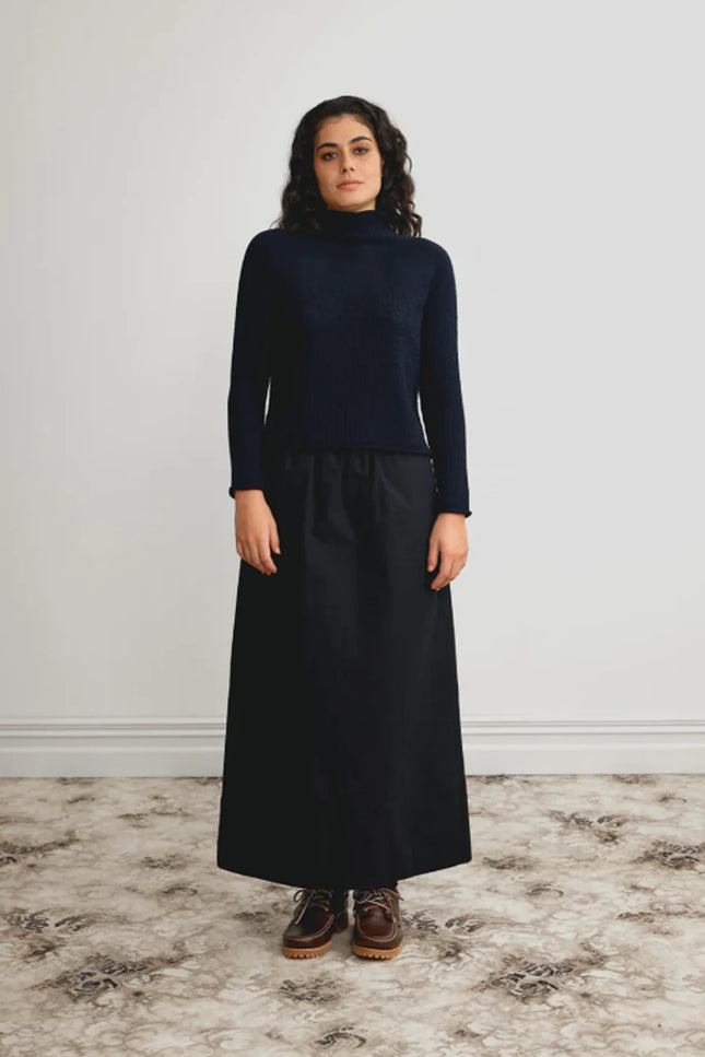 Standard Issue Merino Stippling Sweater - Navy