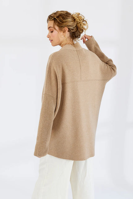 Mia Fratino Paige Cashmere Jacket - Hazel