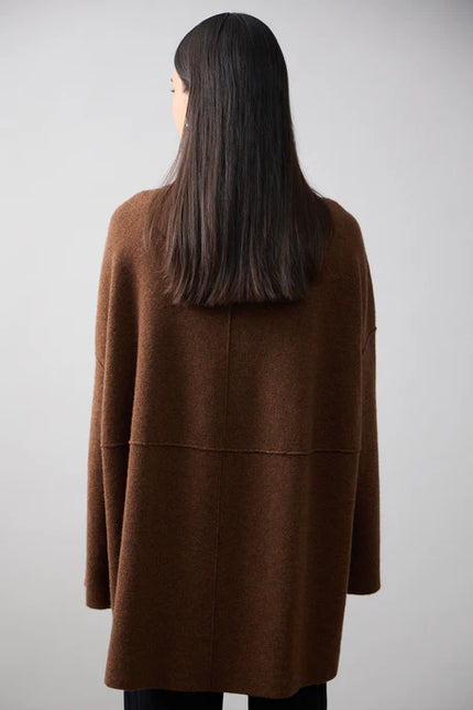 Mia Fratino Brixton Jacket - Merino/Cashmere - Umber