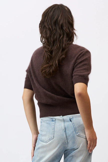 Mia Fratino Birdie Tee - Dark Chocolate