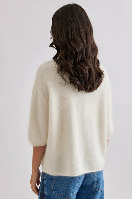 Mia Fratino Eliza Tee - Cashmere/Merino - Polar