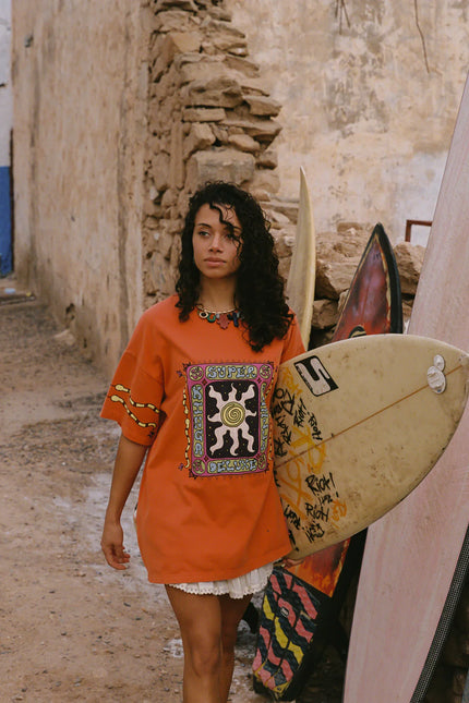 King Csilla Super Deluxe OG Tee - Orange