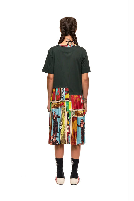 NOM*d All Star Dress - Comic Strip Print