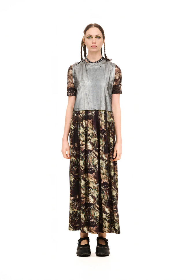 Nom*d Foiled Dress - Perseus Print