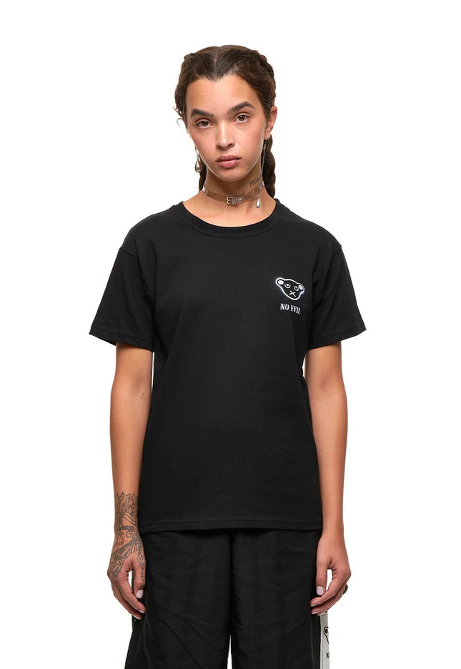 NOM*d No Evil Tee - White Stencil