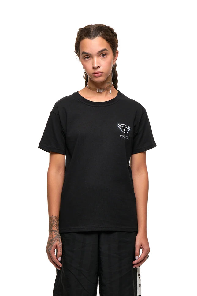 NOM*d No Evil Tee - White Stencil