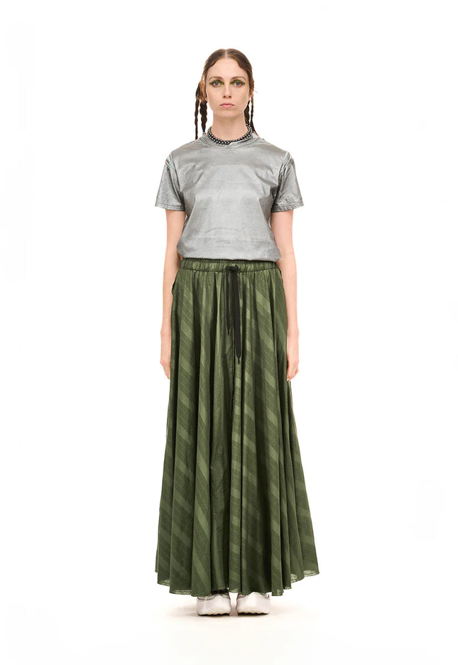 Nom*d Saga Skirt - Green Olive