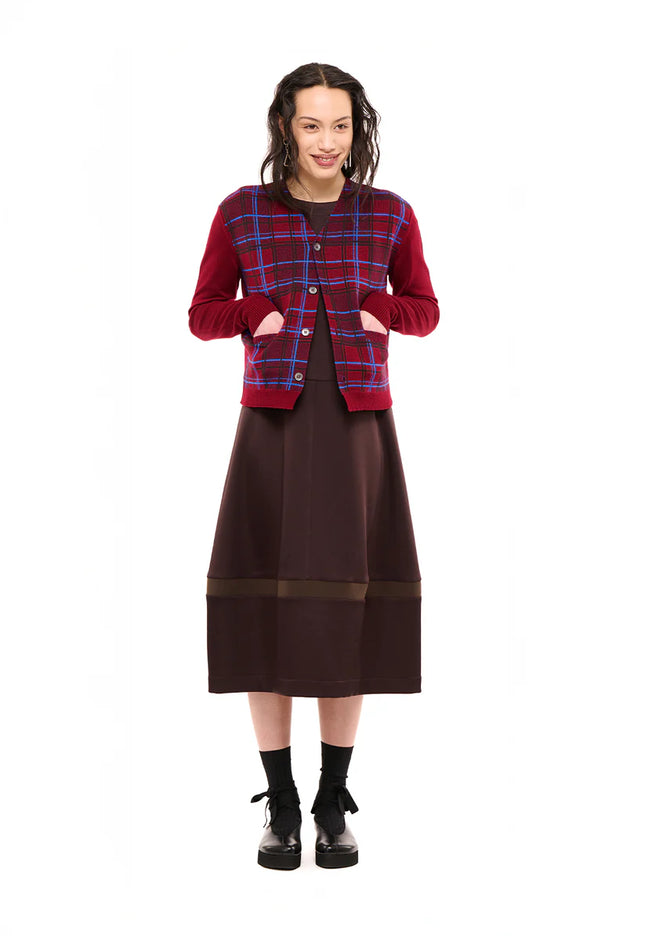 NOM*d Soiree Cardigan - Wine Blend