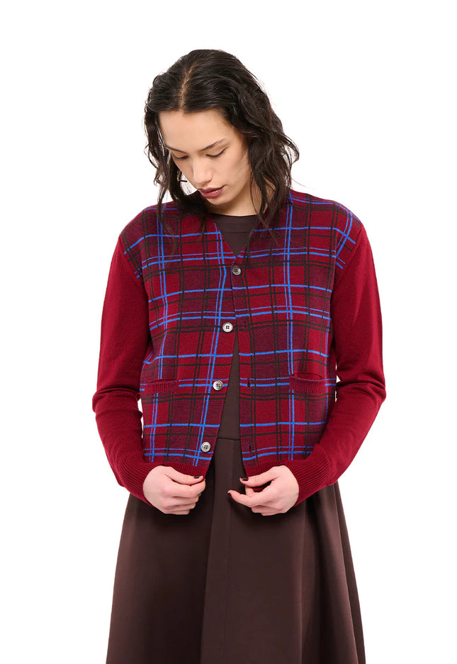NOM*d Soiree Cardigan - Wine Blend