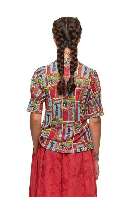 NOM*d Spirit Tee - Comic Strip Print