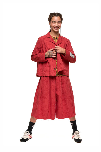 NOM*d Swing Jacket - Simply Red