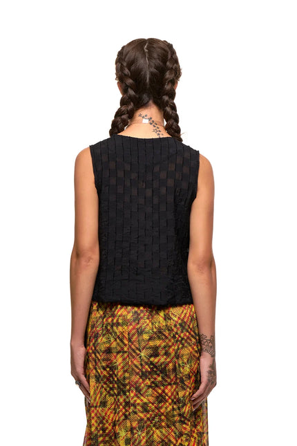 NOM*d Two Love Shell - Black Checkerboard