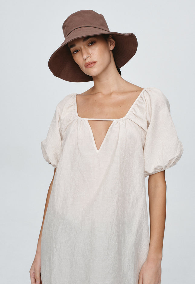 Marle Nonna Hat - Chocolate