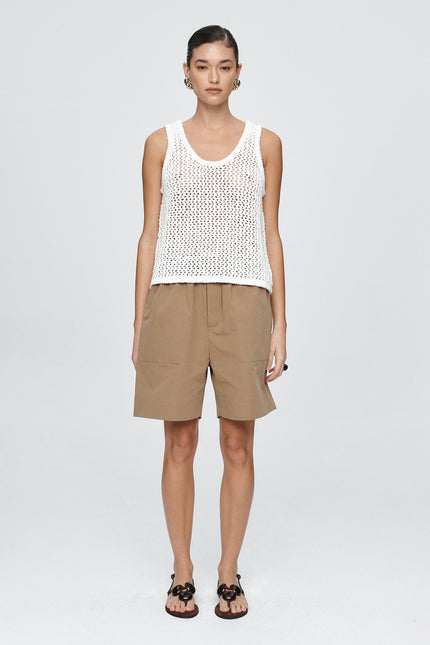 Marle Nova Top - Blanc