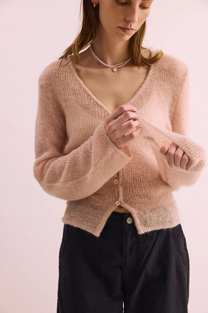 Pharlain Lotus Cardi - Pink