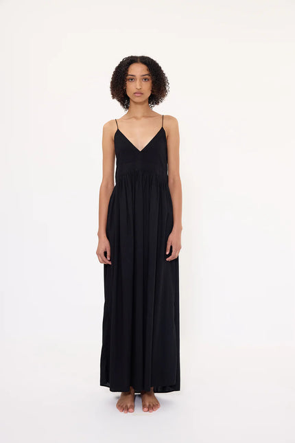 Pharlain Frances Dress - Cotton - Black