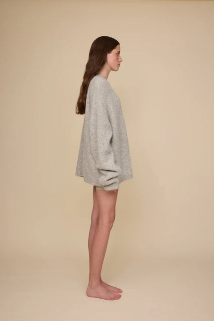 Pharlain Alpaca Crew - Grey Marle
