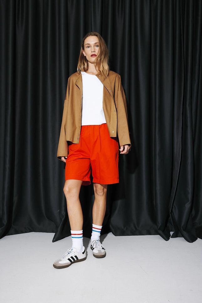 Ricochet Eaton Shorts - Cotton - Poppy