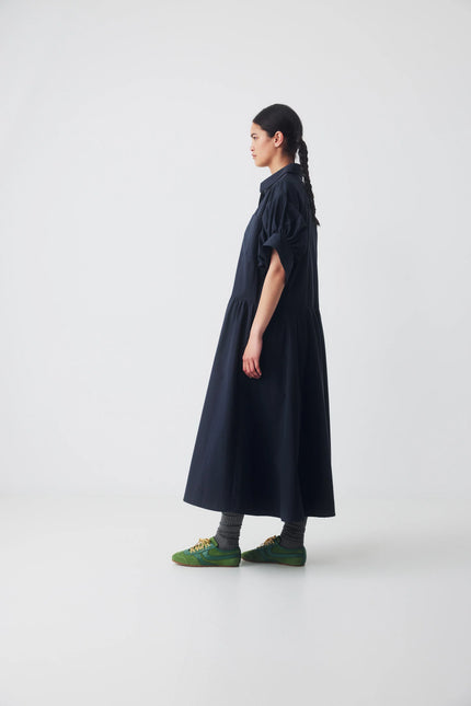 Ricochet Joni Shirt Dress - Dark Blue