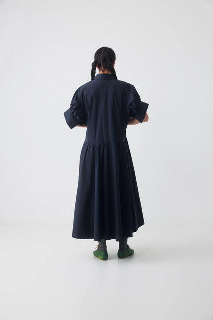 Ricochet Joni Shirt Dress - Dark Blue