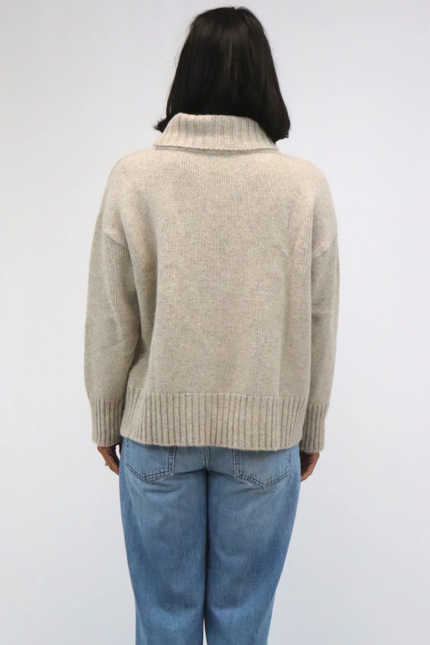 Tatano Henri Roll Neck - Wheat