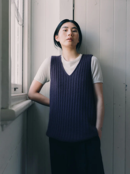 Standard Issue Okewa Rib Vest - Violet