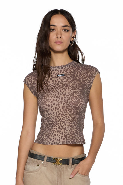 Ksubi Staple SS Tee Leopard - Multi