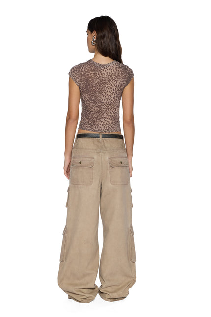 Ksubi Staple SS Tee Leopard - Multi