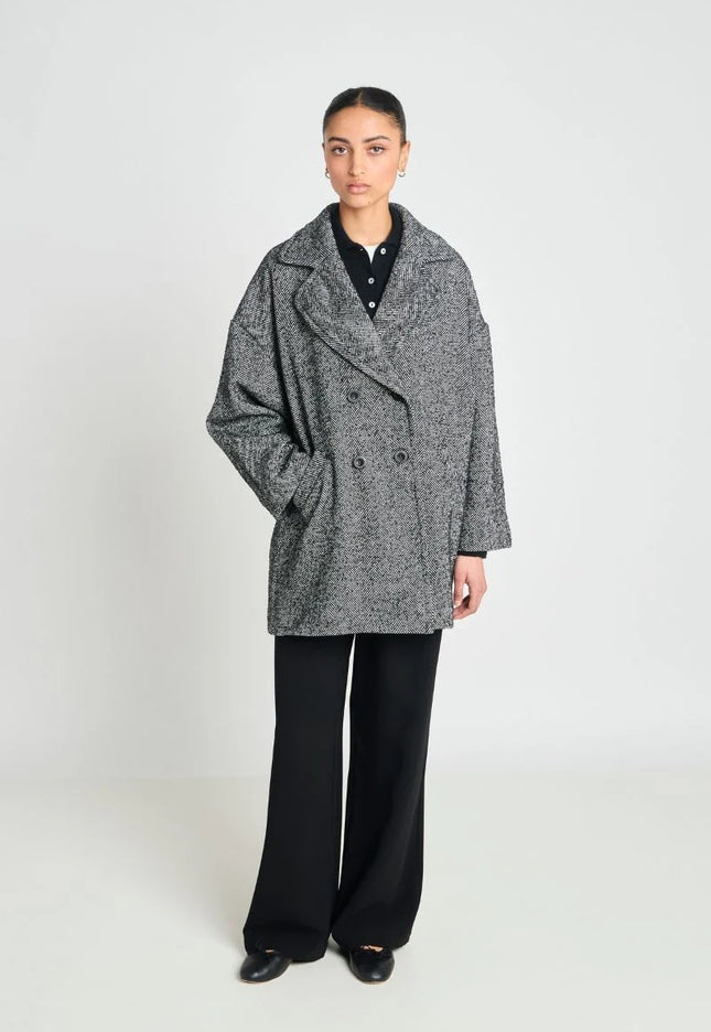 Twenty-Seven Names Purpose Coat - Herringbone