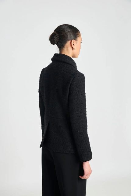 twenty-seven names Veda Blazer - Wool Boucle - Black