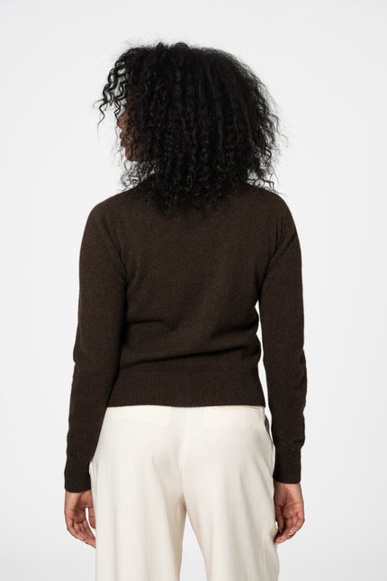 Dinadi - YAK Cardigan - Natural Yak Brown