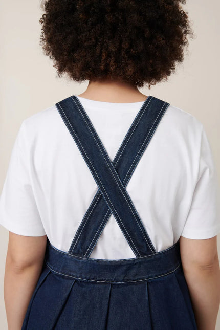 Kowtow Apron Dress - Indigo Denim