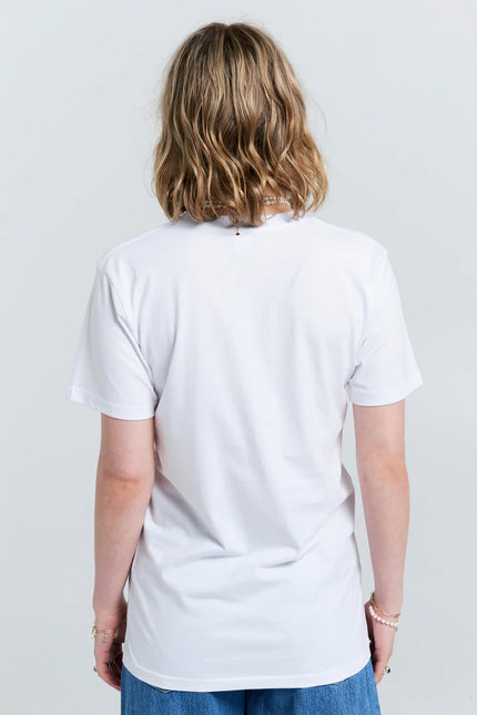 Karen Walker Cat Lady Organic Cotton T-Shirt - White