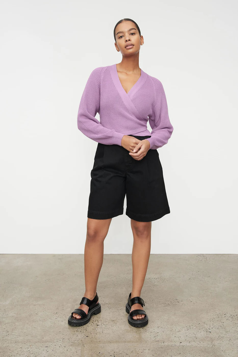 Kowtow Composure Cardigan Orchid .is this Love