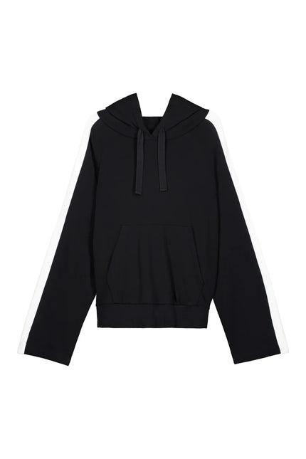 Kowtow Contrast Hoodie - Black