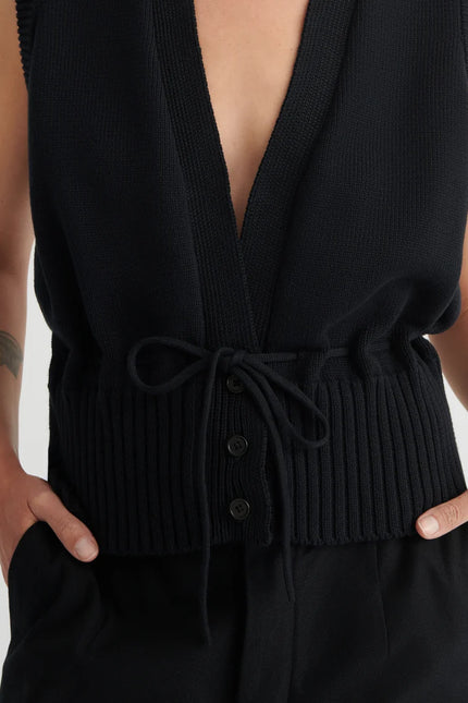 Kowtow Elworthy Vest - Black