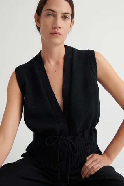 Kowtow Elworthy Vest - Black