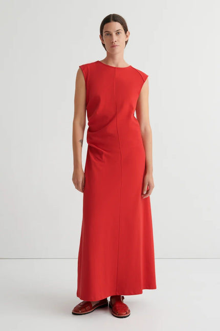 Kowtow Ember Dress - Poppy Red