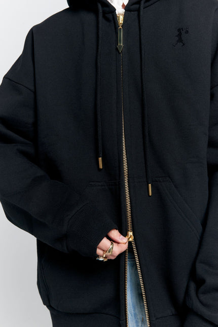 Karen Walker Oversized Hoodie - Black
